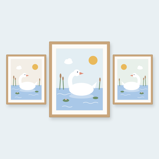 Lago · Composición de pared