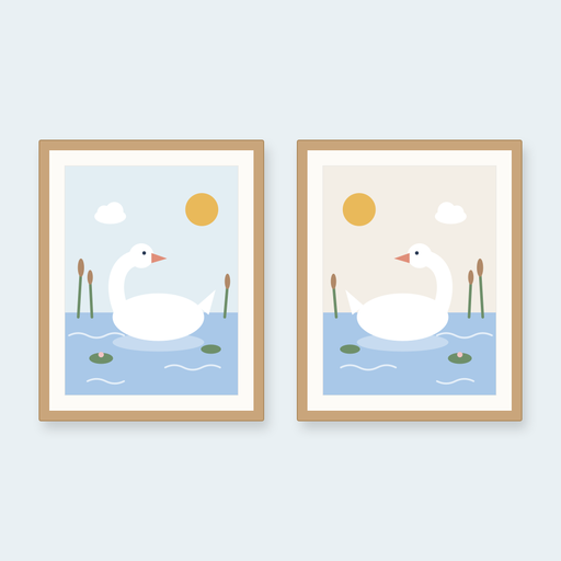 Lago · Set of 2 frames