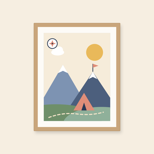 Aventura · Framed print