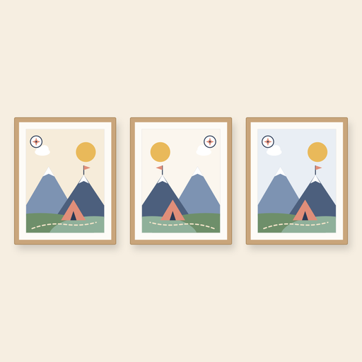 Aventura · Set of 3 frames