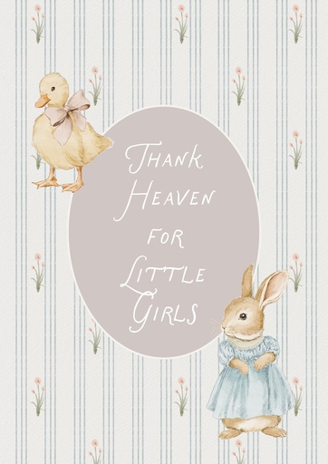Thank heaven for little girls
